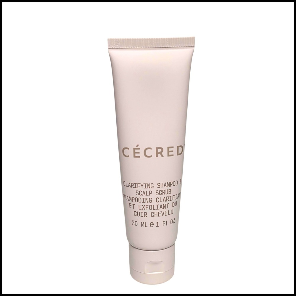 CECRED Clarifying Shampoo & Scalp Scrub 30‎ ML 1 FL OZ Travel Size new
